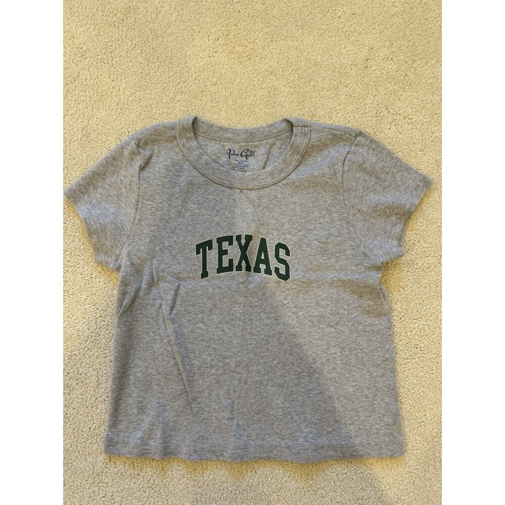 John Galt Brandy Melville Texas Ashlyn Baby Tee